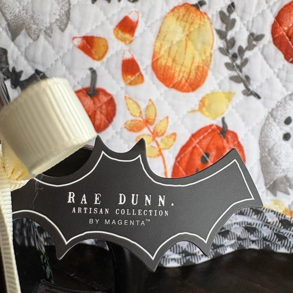 Rae Dunn Black Mug with Floral Accents - Picture 2 of 4